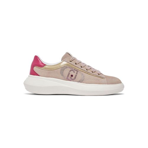 Baskets basses Sneakers en daim avec strass - Liu Jo - Modalova