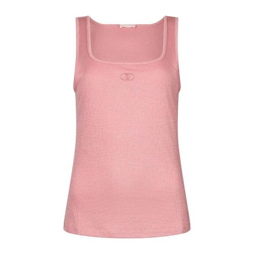 Debardeur Top avec logo monogramme - Liu Jo - Modalova