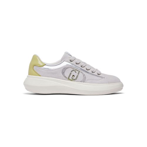 Baskets basses Sneakers en daim avec strass - Liu Jo - Modalova