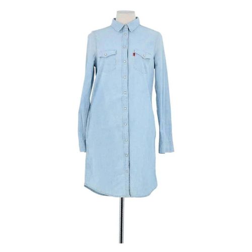 Robe courte Robe en coton bleue - Levis - Modalova