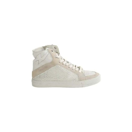 Baskets montantes Baskets en cuir blanches - Zadig & Voltaire - Modalova