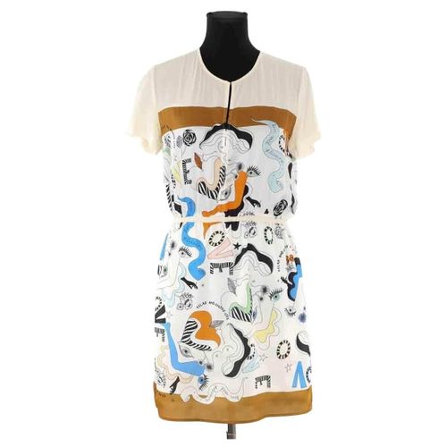 Robe courte Sandro Robe écrue - Sandro - Modalova