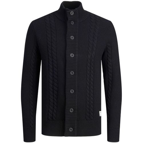 Pull 12215817 JCOTED-CARDIGAN BLACK - Jack & Jones - Modalova