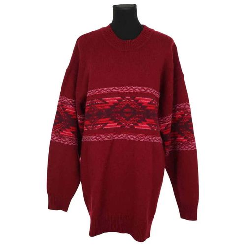 Pull Pull en laine rouge - Gil Santucci - Modalova