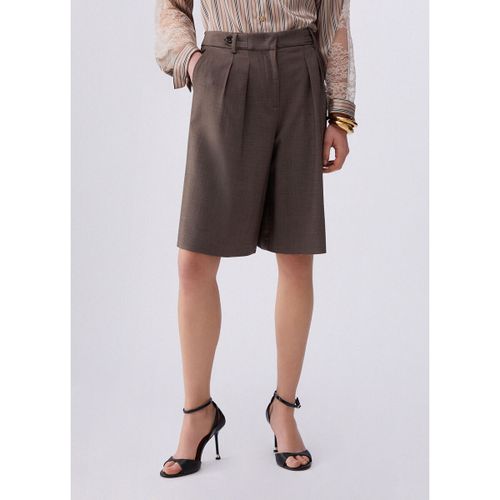 Short Bermuda en tissu mélangé - Liu Jo - Modalova