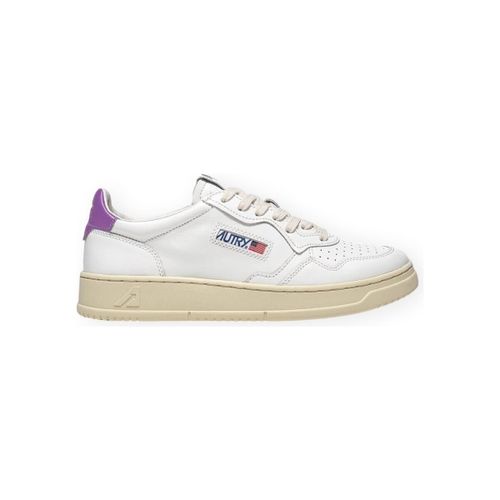 Baskets basses Medalist Low Leather W - White/Dewberry - Autry - Modalova