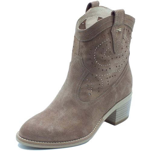 Bottines E615121 Velour - NeroGiardini - Modalova