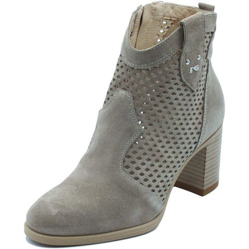 Bottines E615110D Velour - NeroGiardini - Modalova