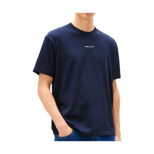 T-shirt Tommy Hilfiger Linear0 - Tommy Hilfiger - Modalova