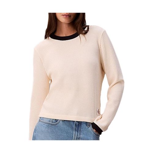 Pull Calvin Klein Jeans Waffle - Calvin Klein Jeans - Modalova