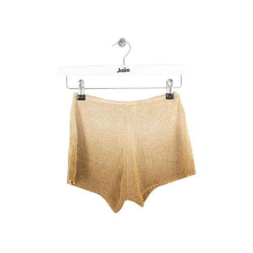 Short Mugler Mini short doré - Mugler - Modalova