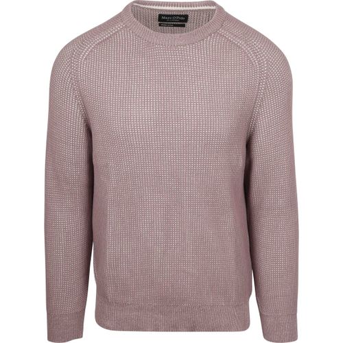Sweatshirts Pull Structuré Bicolore Mauve - Marc O'Polo - Modalova