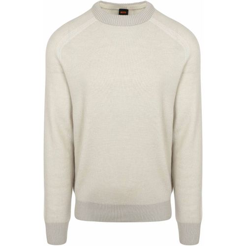 Sweatshirts BOSS Pull Akajer Ecru - BOSS - Modalova