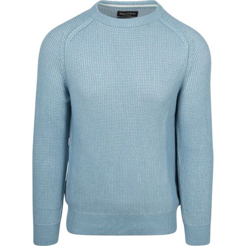 Sweatshirts Pull Structured Bi-Colour Bleu - Marc O'Polo - Modalova