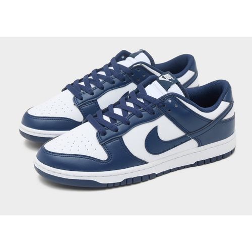 Baskets basses DUNK LOW BLANC BLEU - Nike - Modalova