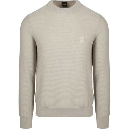 Sweatshirts BOSS Pull Anion Écru - BOSS - Modalova
