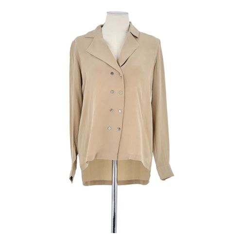 Blouses Blouse en soie beige - Max & Moi - Modalova