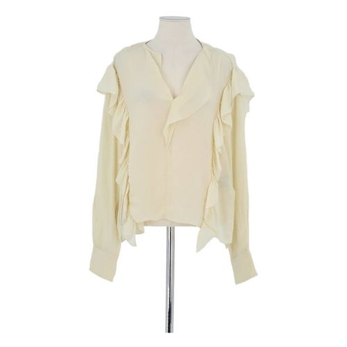 Blouses Blouse en coton beige - Gil Santucci - Modalova