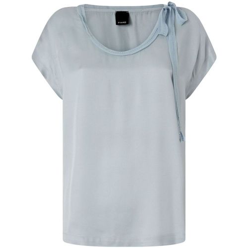 Blouses BERTHA BLUSA TWILL CON GEORGETTE - Pinko - Modalova