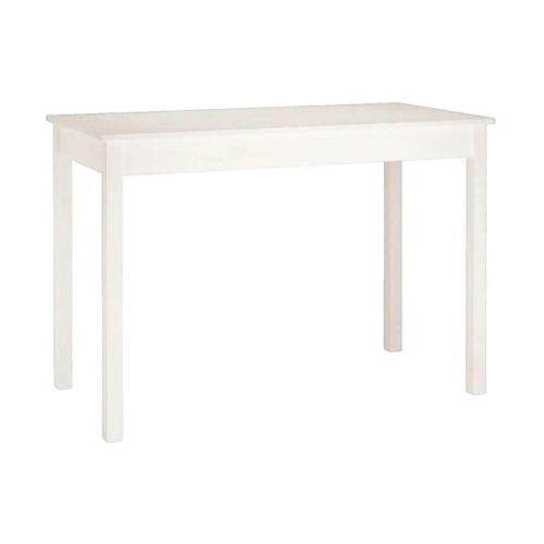 Tables à manger Table à manger Bois massif de pin Blanc 110x55x75 cm - VidaXL - Modalova