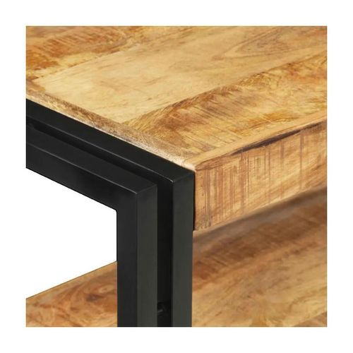 Consoles Table console Bois de manguier brut 90x30x75 cm - VidaXL - Modalova