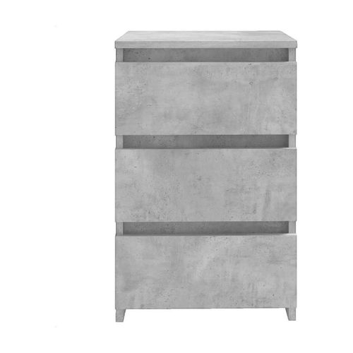 Commodes Table de chevet Gris béton 40x35x62,5 cm - VidaXL - Modalova