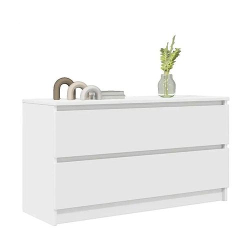 Commodes Meuble TV bois d'ingénierie blanc 100x35x54 cm - VidaXL - Modalova