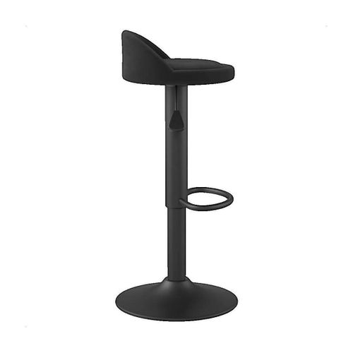 Chaises Tabouret de bar Velours Noir - VidaXL - Modalova