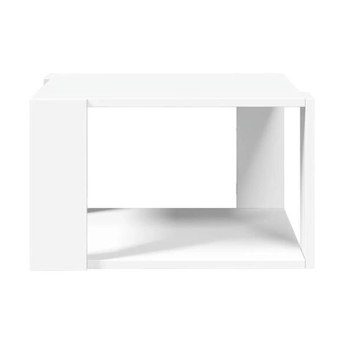 Etagères murales Table basse bois d'ingénierie blanc 51,5x51,5x30 cm - VidaXL - Modalova