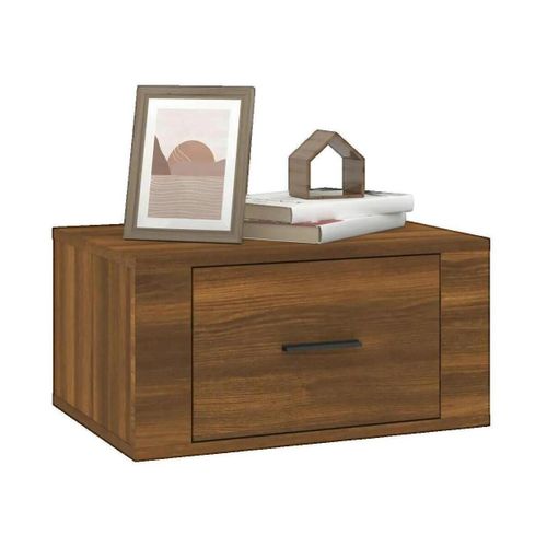 Tables de chevet Table de chevet Murale Bois Marron 50x36x25 cm - VidaXL - Modalova
