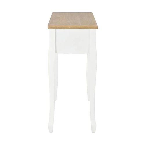 Consoles Table console avec 3 tiroirs Blanc - VidaXL - Modalova