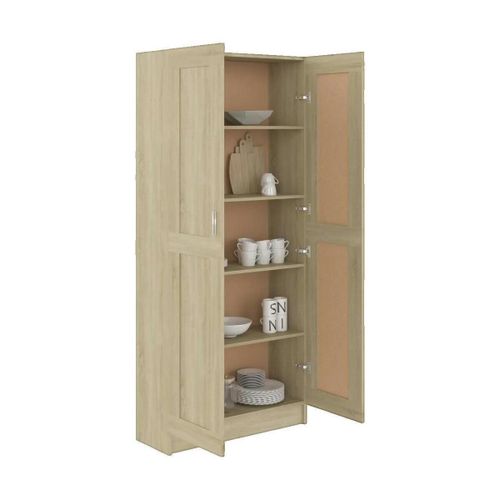 Armoires Bibliothèque Chêne Sonoma 82,5x30,5x185,5 cm - VidaXL - Modalova