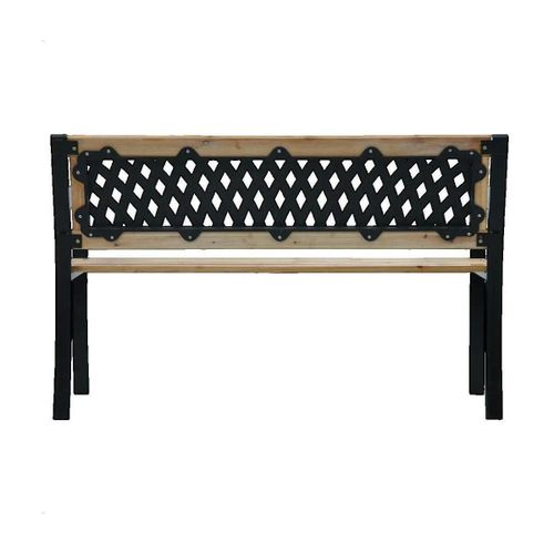 Salons de jardin Banc de jardin Bois 120 cm Marron - VidaXL - Modalova