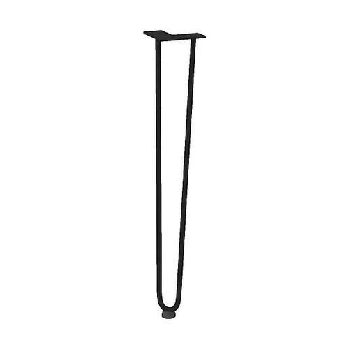 Tables basses Pieds de table en forme d'épingle à cheveux noir 72 cm - VidaXL - Modalova