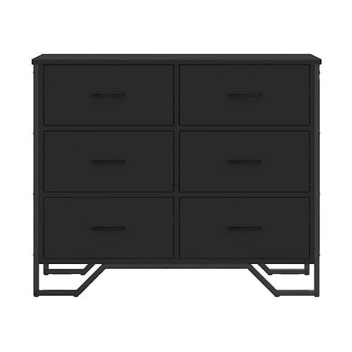 Commodes Commode bois d'ingénierie noir 91x35,5x74,5 cm - VidaXL - Modalova