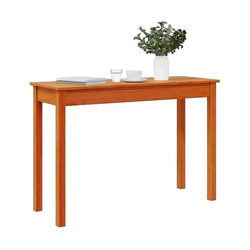 Consoles Table console Marron en bois massif de pin 110x40x75 cm - VidaXL - Modalova