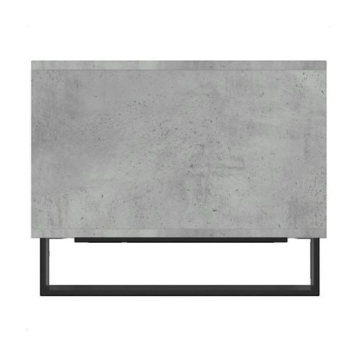 Tables basses Table basse bois d'ingénierie gris béton 60x50x40 cm - VidaXL - Modalova
