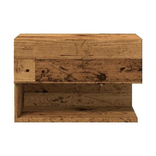 Tables de chevet Table de chevet Murale Bois d'ingénierie Marron - VidaXL - Modalova