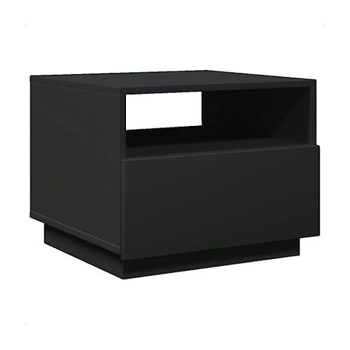 Tables basses Table basse avec lumières LED noir 50x49x40 cm - VidaXL - Modalova