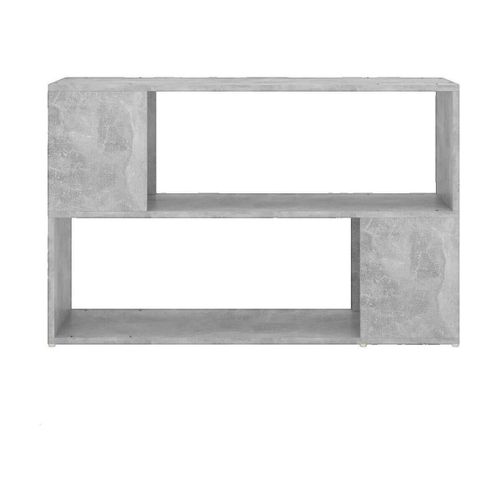 Etagères murales Bibliothèque Bois d'ingénierie Gris béton 100x24x63 cm - VidaXL - Modalova