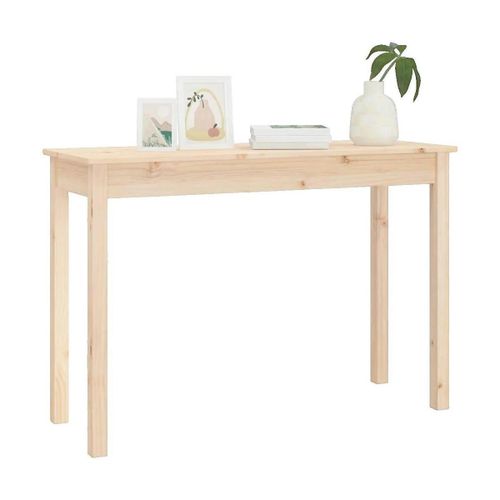 Consoles Table console Bois massif de pin 110x40x75 cm Marron - VidaXL - Modalova