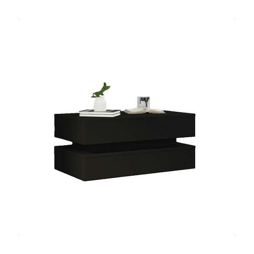 Tables basses Table basse avec lumières LED noir 90x50x40 cm - VidaXL - Modalova