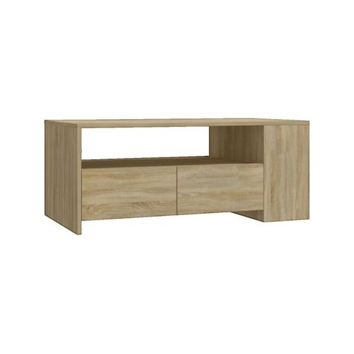 Meubles TV Table basse Bois d'ingénierie Marron 102x55x42 cm - VidaXL - Modalova