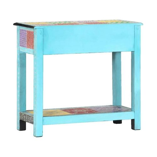 Bouts de canapé, guéridons Table console Peinte à la main Multicolore 80x35x75 cm - VidaXL - Modalova