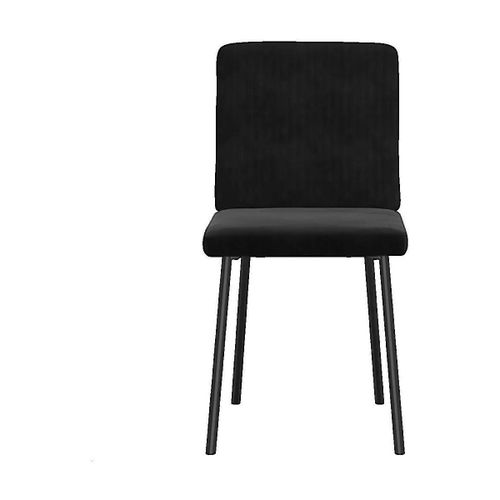 Chaises Chaises à manger Lot de 2 Velours Noir - VidaXL - Modalova