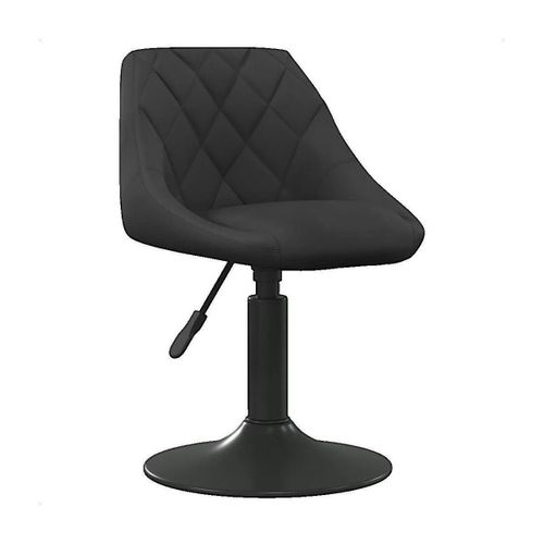 Fauteuils Fauteuil Chaise pivotante en velours noir - VidaXL - Modalova