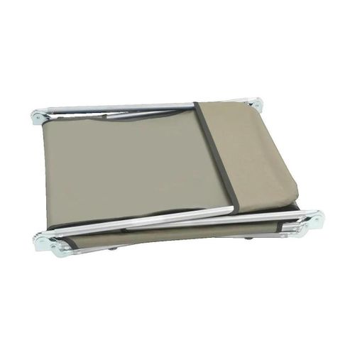 Transats Transats Lot de 2 Chaises Longues Pliables Beige - VidaXL - Modalova
