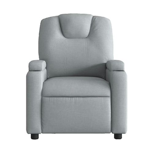 Fauteuils Fauteuil Inclinable Gris Clair Tissu - VidaXL - Modalova