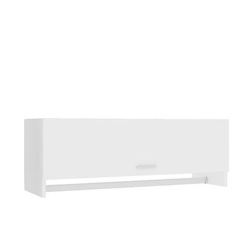 Etagères murales Armoire Compacte Bois d'ingénierie Blanc 100x32,5x35 cm - VidaXL - Modalova