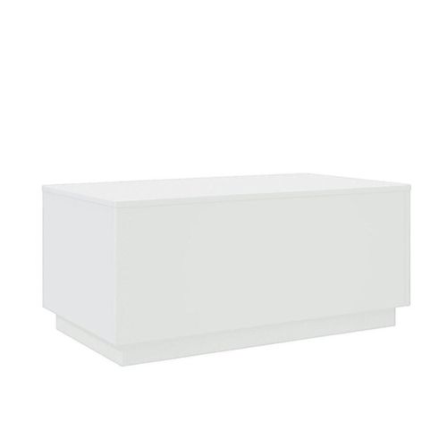 Tables basses Table basse avec lumières LED blanc 90x50x40 cm - VidaXL - Modalova